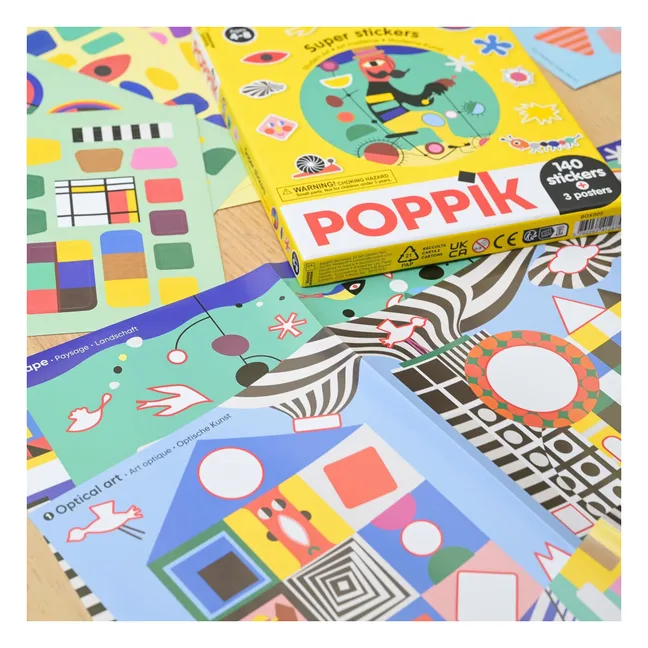 Pegatinas de arte moderno