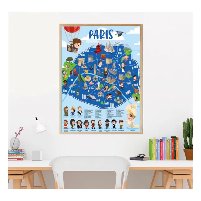 Poster stickers Paris