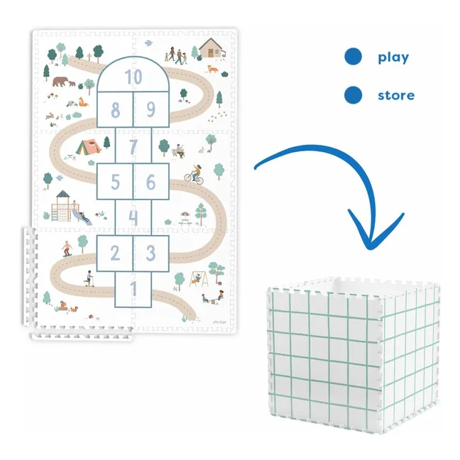 Tapis de jeu modulable Tiloo - Marelle