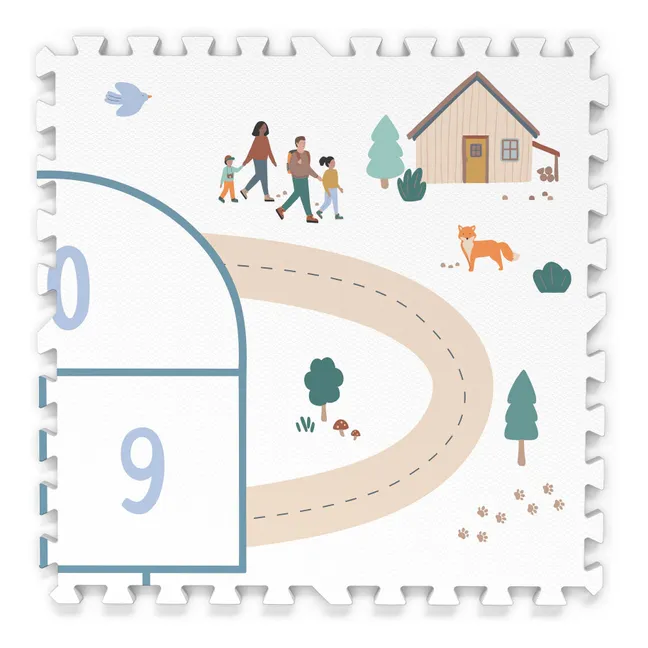 Tapis de jeu modulable Tiloo - Marelle