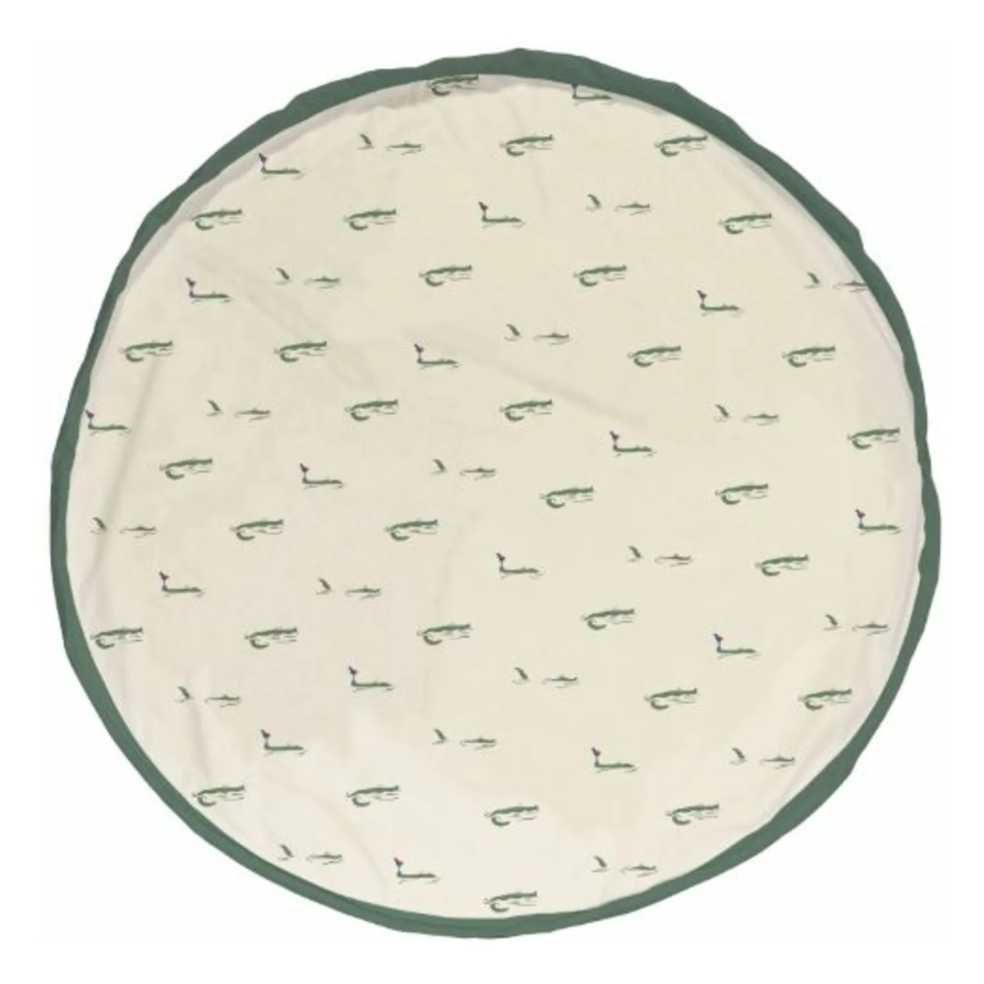 Play And Go Green Noomad Bag / Playmat - Crocodiles