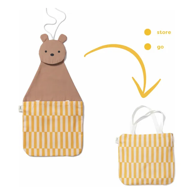 Sac de rangement Toto - Ours | Marron