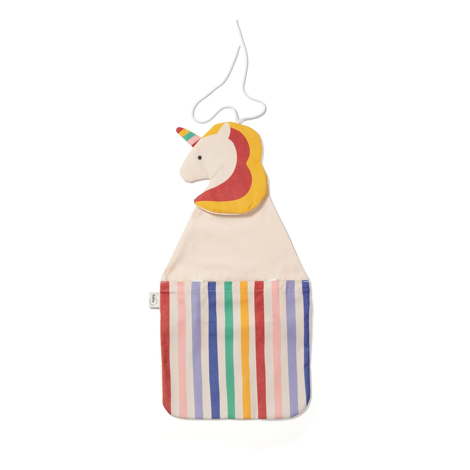 Play And Go Beige Toto Storage Bag - Unicorn