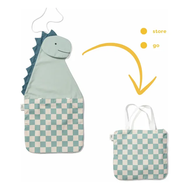 Sac de rangement Toto - Dino | Bleu