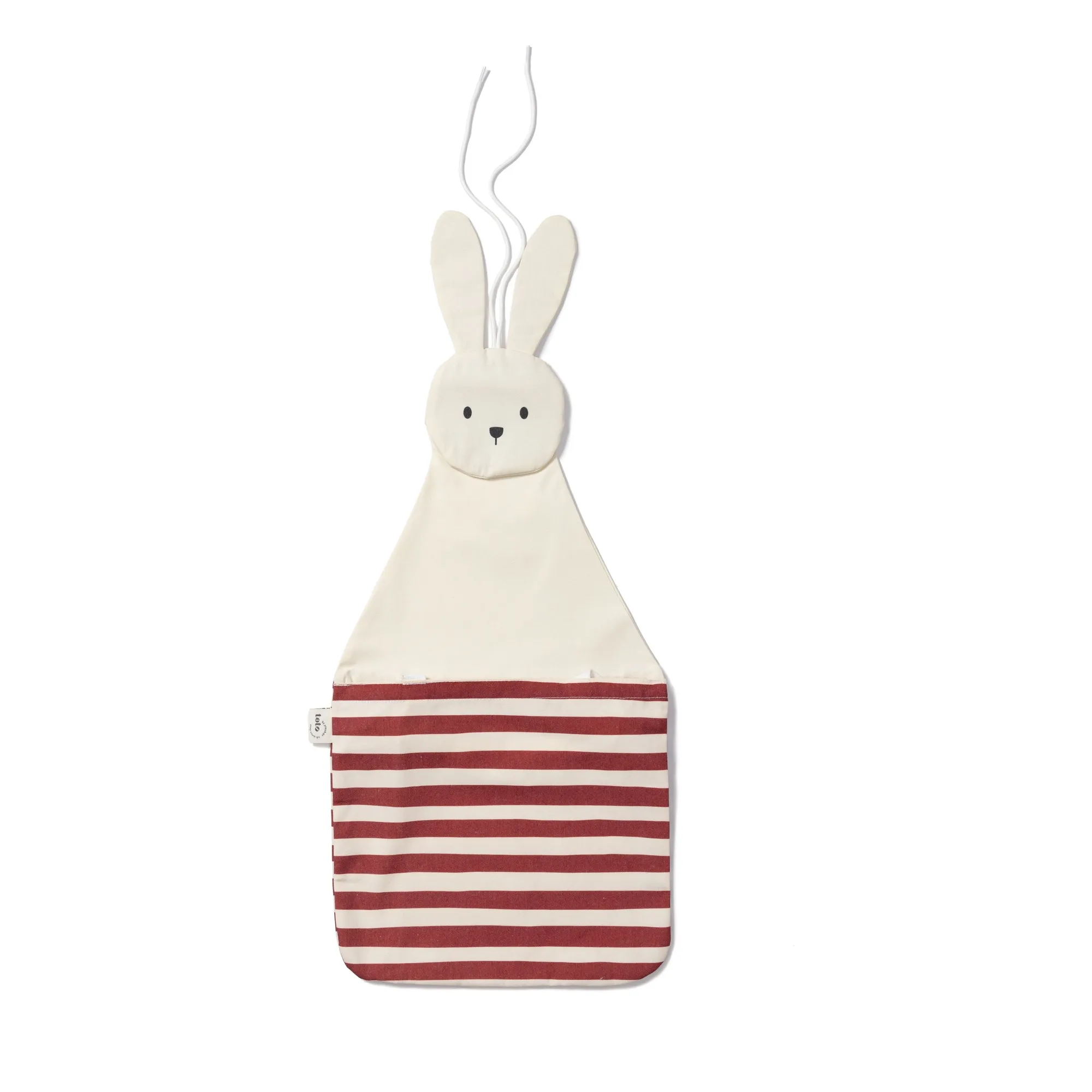 Play And Go White Toto Storage Bag - Rabbit