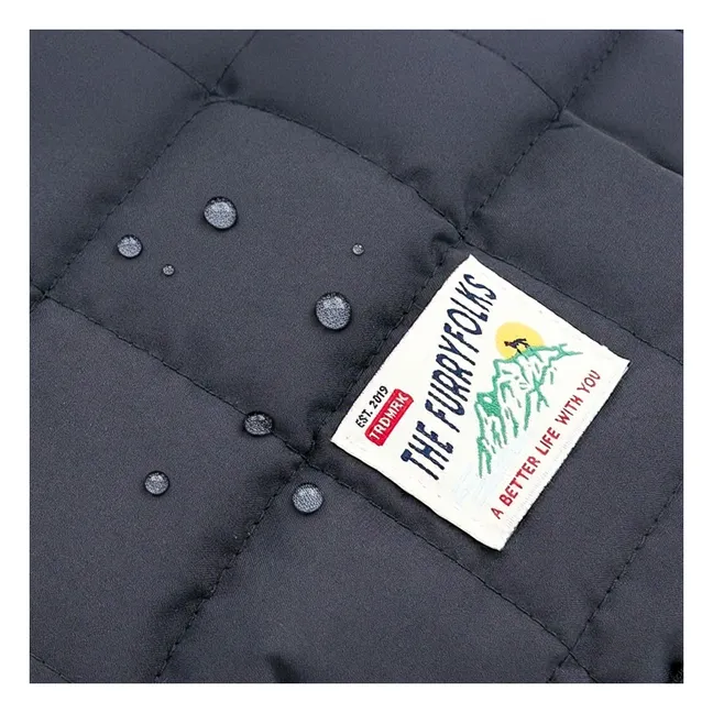 Reversible down jacket | Black