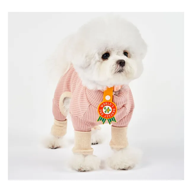 World's Okayest Dog Medal | Red