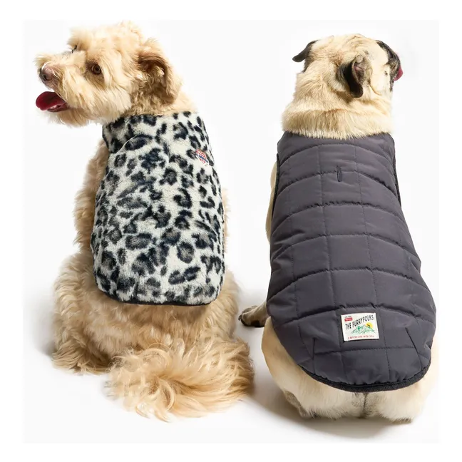 Reversible Daunenjacke | Schwarz