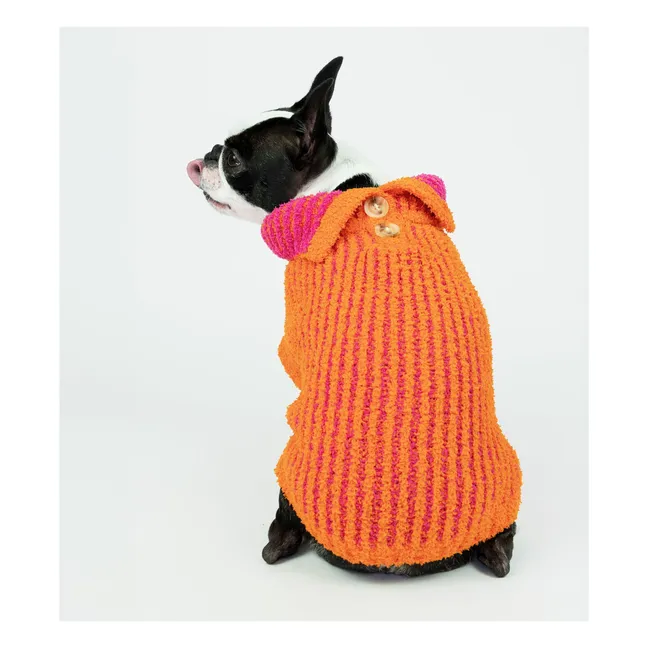 Maglia a coste | Arancione