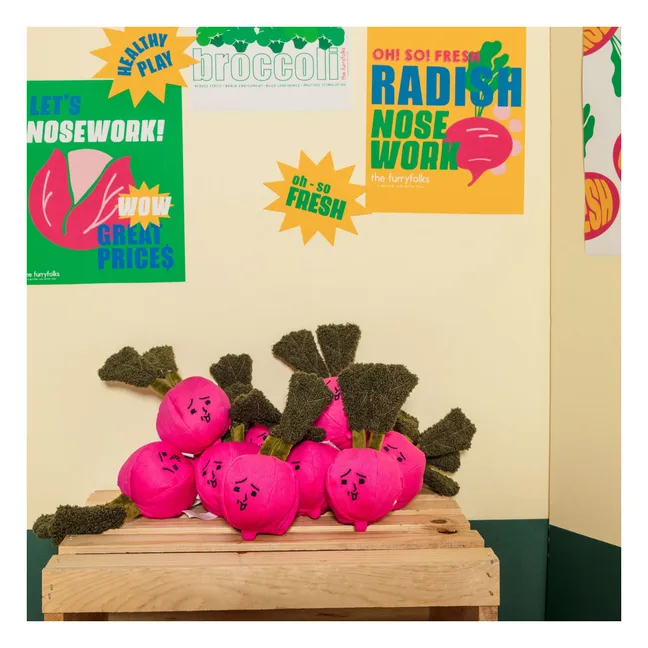 Radish digging toy | Pink