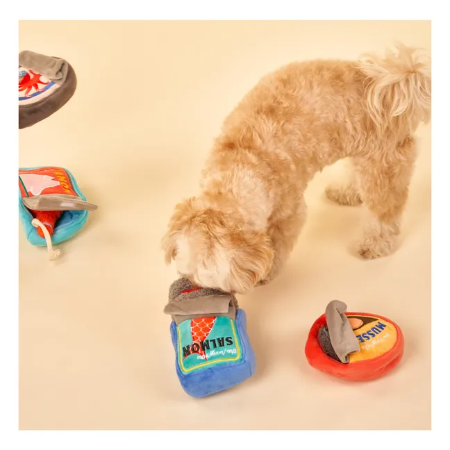 Salmón en conserva juguete para excavar