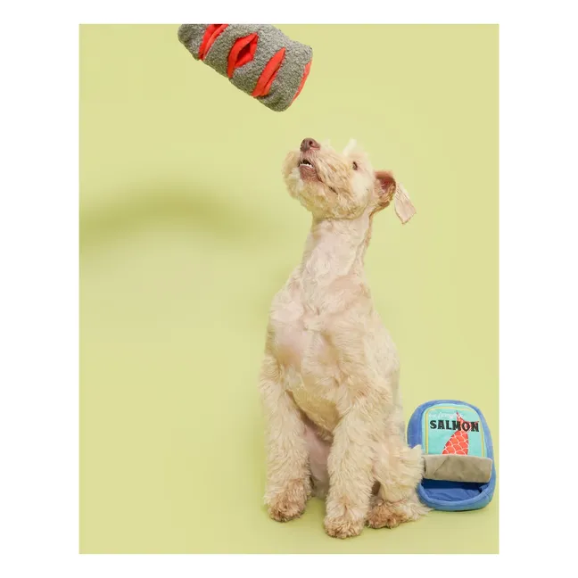 Salmón en conserva juguete para excavar