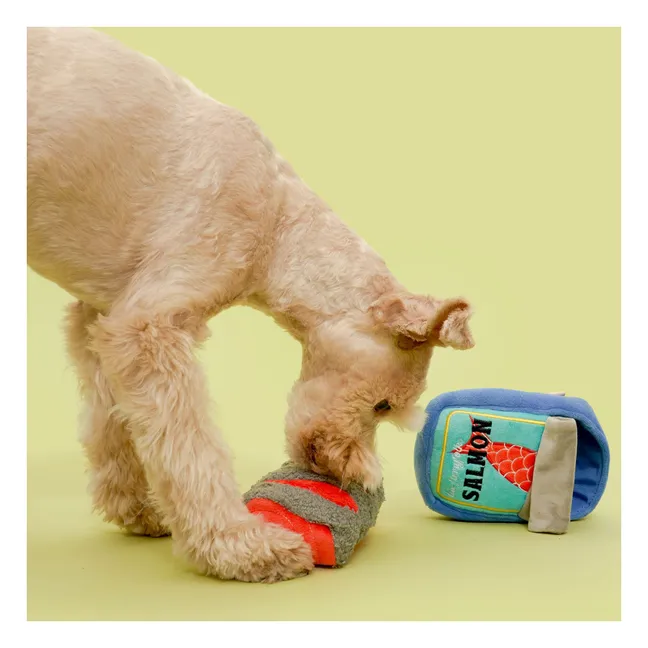 Salmón en conserva juguete para excavar