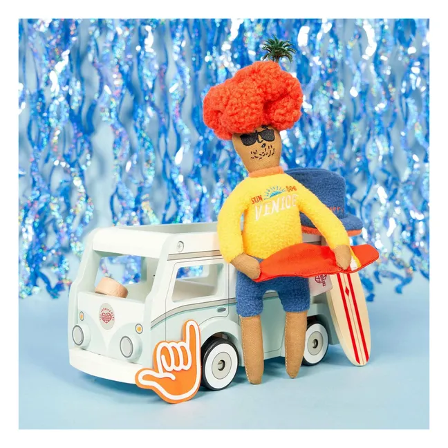 Hooman Surfer digging toy | Orange