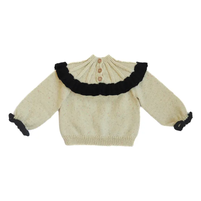 Jersey de lana Merino Dove | Crudo