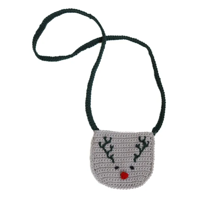 Bolsa Rudolph de lana merina | Verde