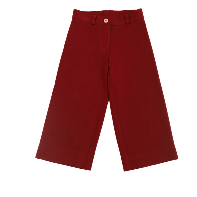 Pantalon Raya Laine | Rouge