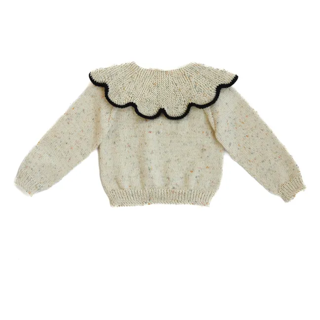 Pull Daisy Laine Mérinos | Ecru