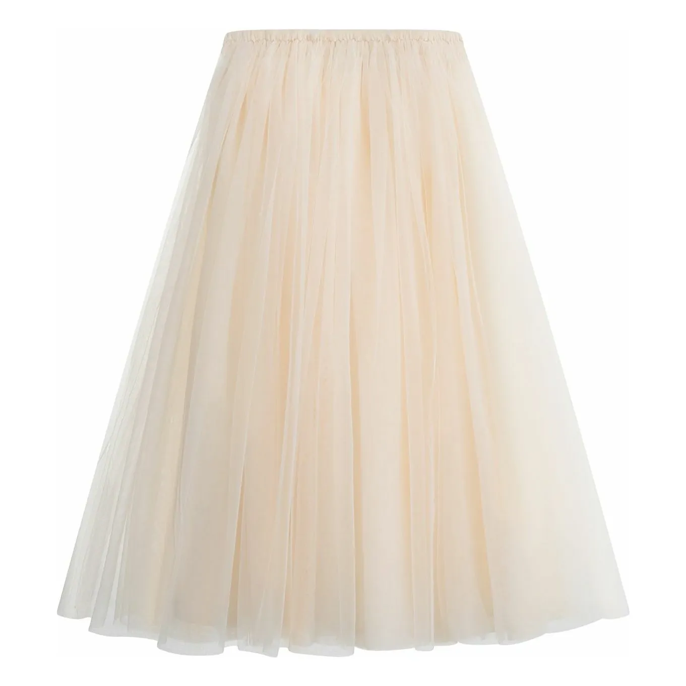C'era Una Volta Cream Isa Skirt