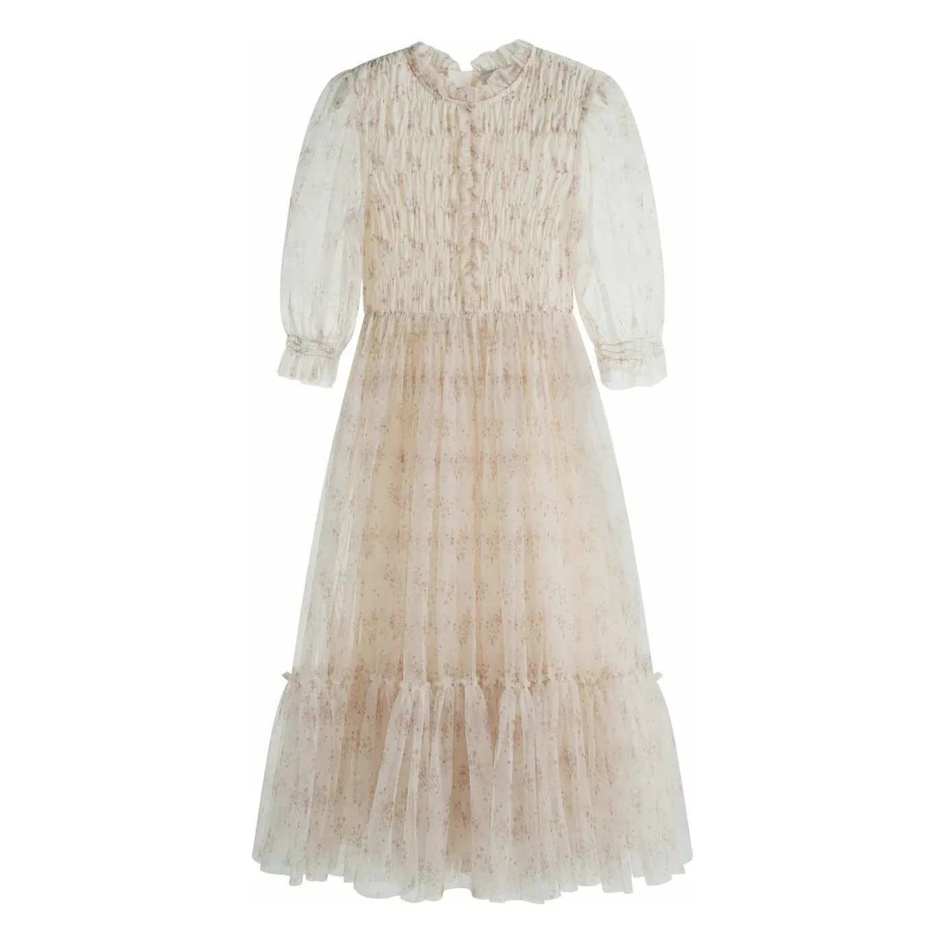 C'era Una Volta Cream Valentina Dress