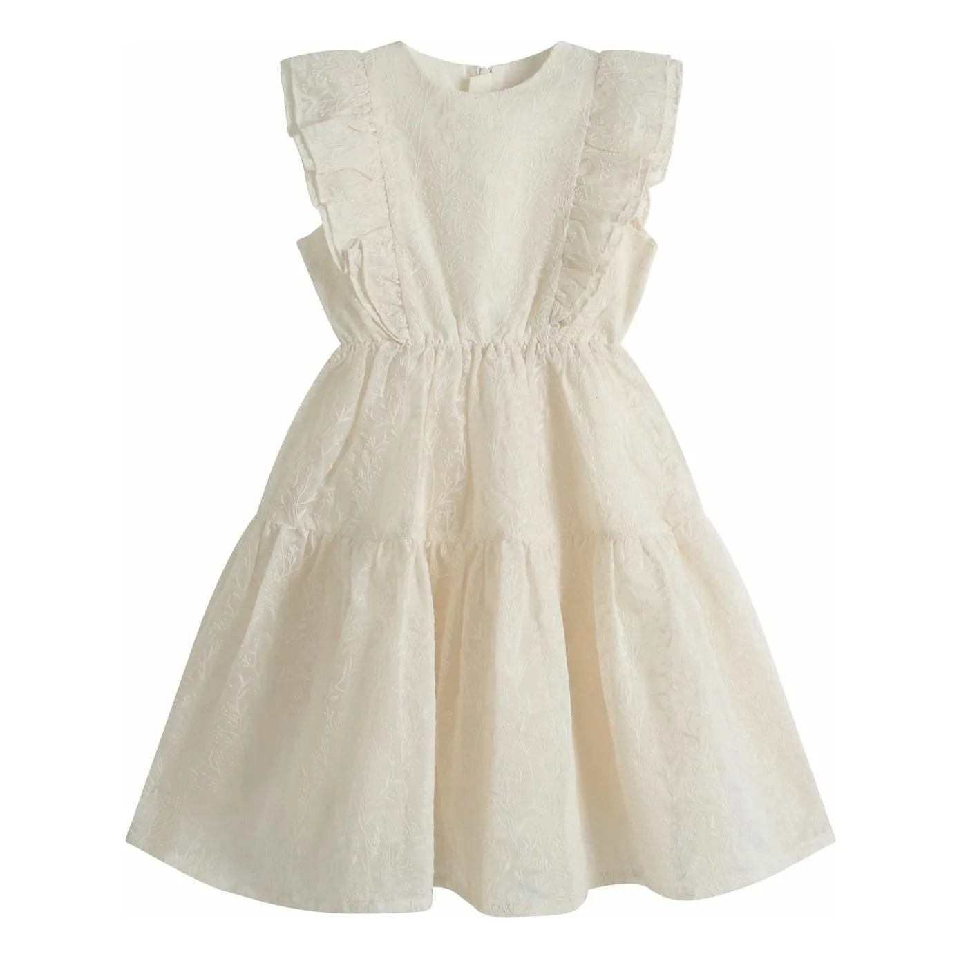 C'era Una Volta Cream Larissa Dress