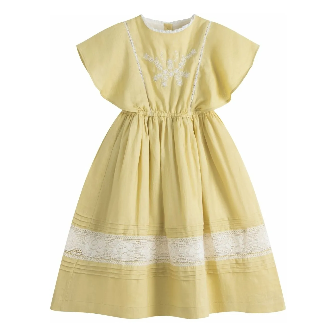 C'era Una Volta Yellow Emilie Dress