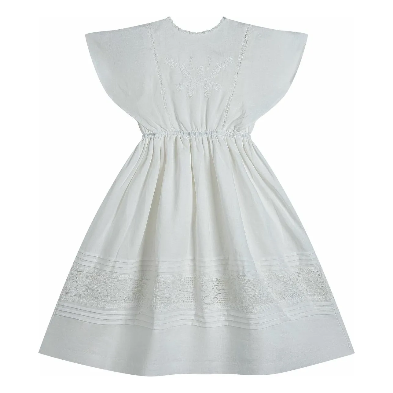 Robe Emilie | Blanc- Image produit n°0