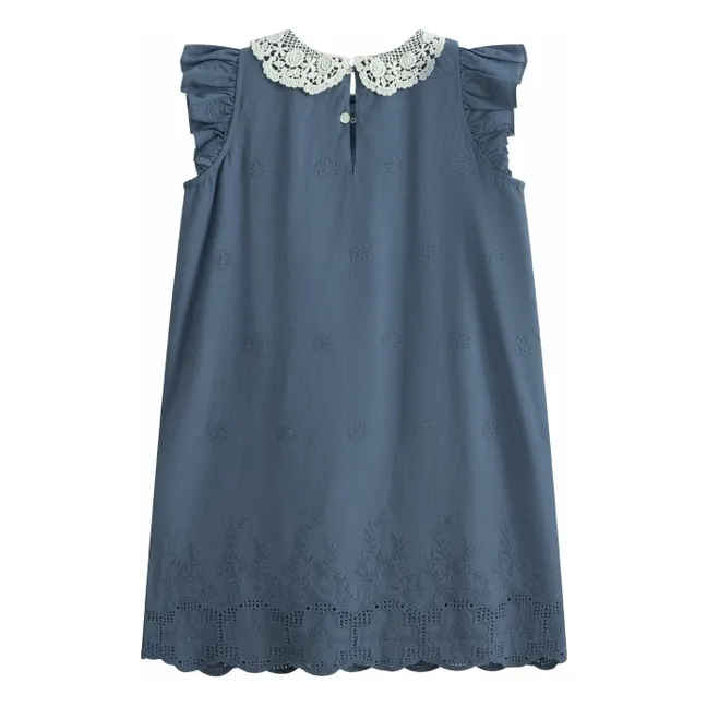 Vestido Antonella | Azul Gris