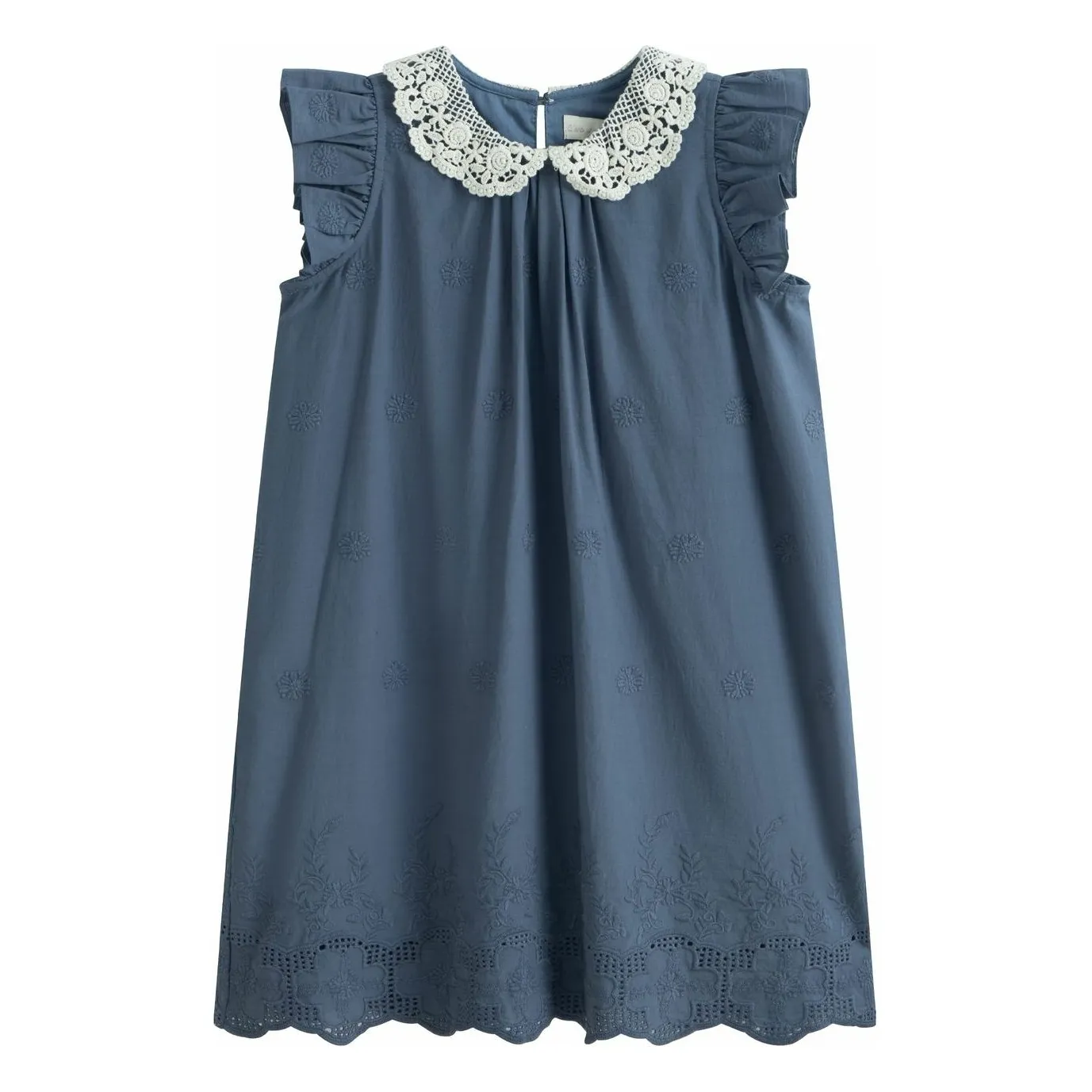 C'era Una Volta Grey Blue Antonella Dress