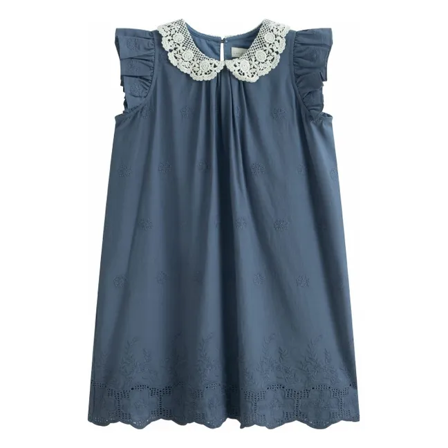 Robe Antonella | Bleu gris