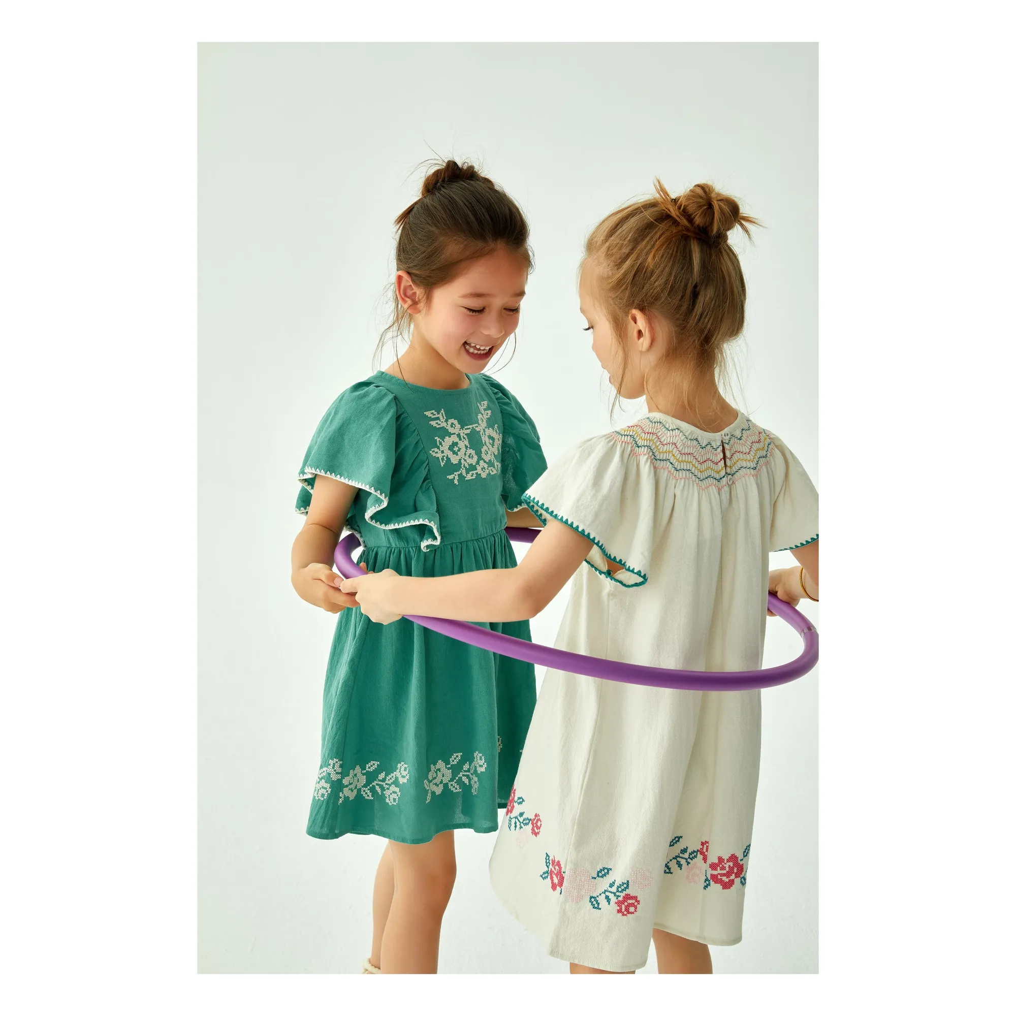 Robe Coco | Vert- Image produit n°2
