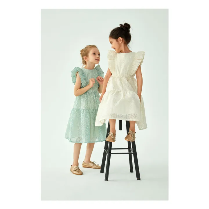 Vestido Larissa | Verde Celedón- Imagen del producto n°1