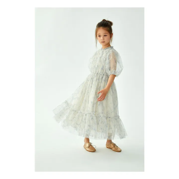 Vestido Donna Fleurie | Azul Gris- Imagen del producto n°1