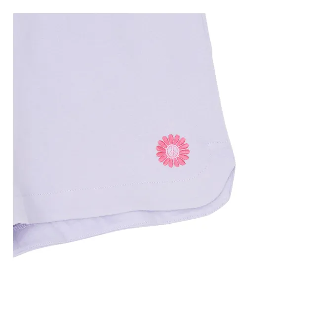 Organic cotton shorts | Lilac