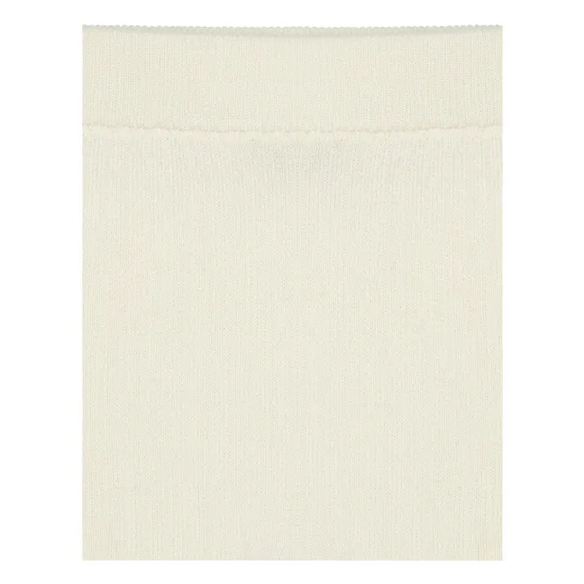 Short Dentelle Maille Fine Coton Bio | Ecru