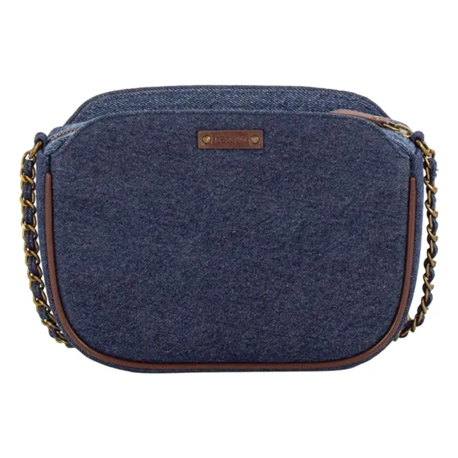 Divinou Braided Denim Bag | Blue