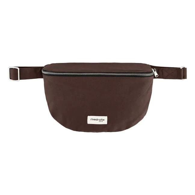 Sac Banane Custine Ciré | Marron