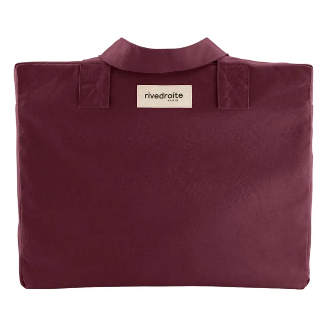 Tasche 24 Heures Célestins Ciré | Mokka