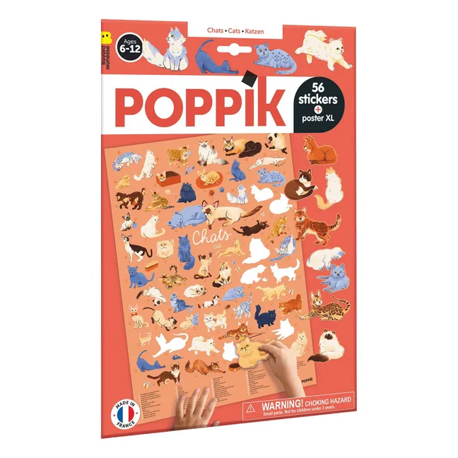 Poster stickers Les Chats