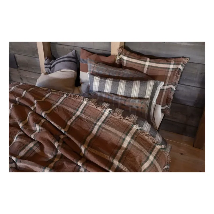 Housse de coussin en lin Rowan | Rouille- Image produit n°9