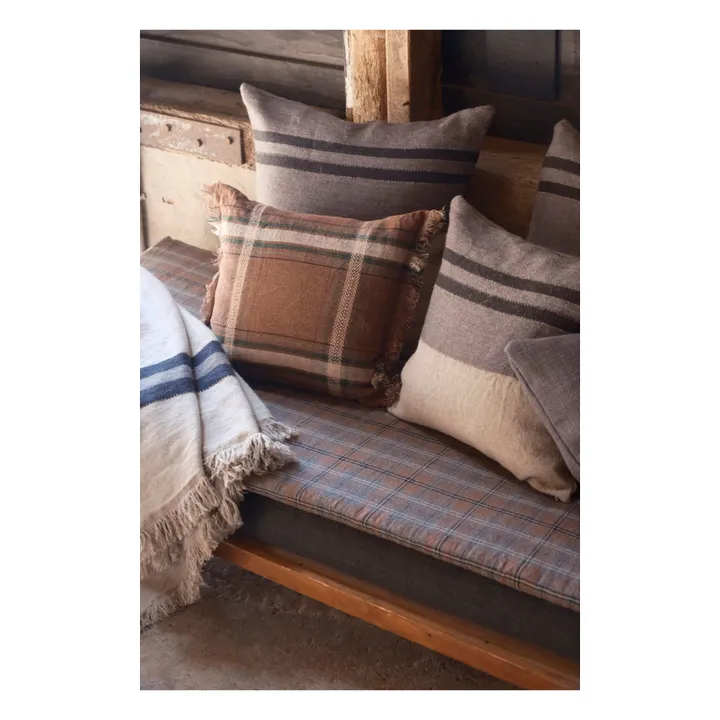Housse de coussin en lin Rowan | Rouille- Image produit n°2