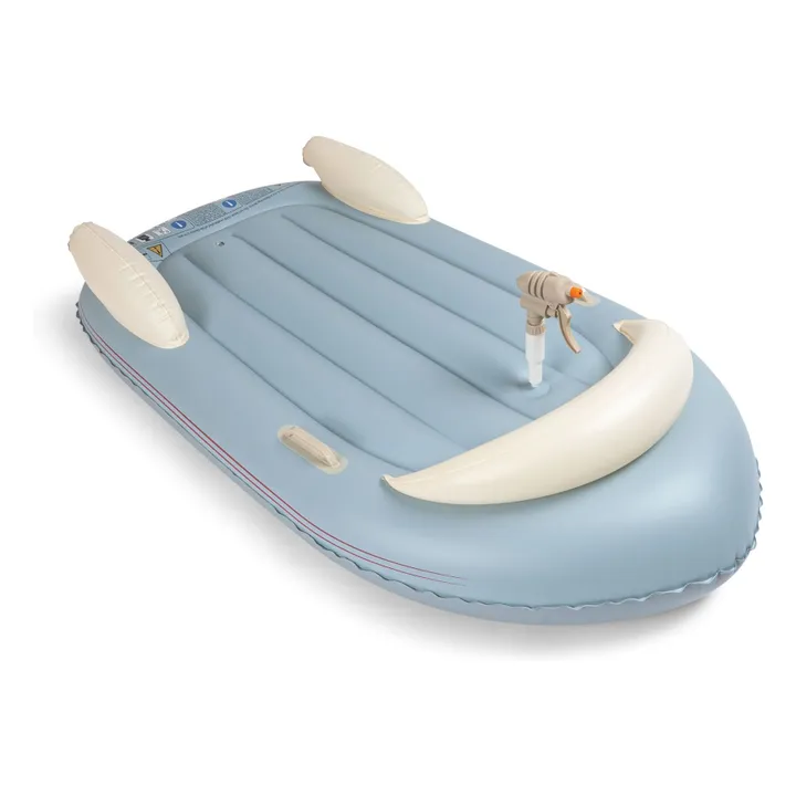 Konges Sløjd Inflatable mattress with water gun Boat Blue