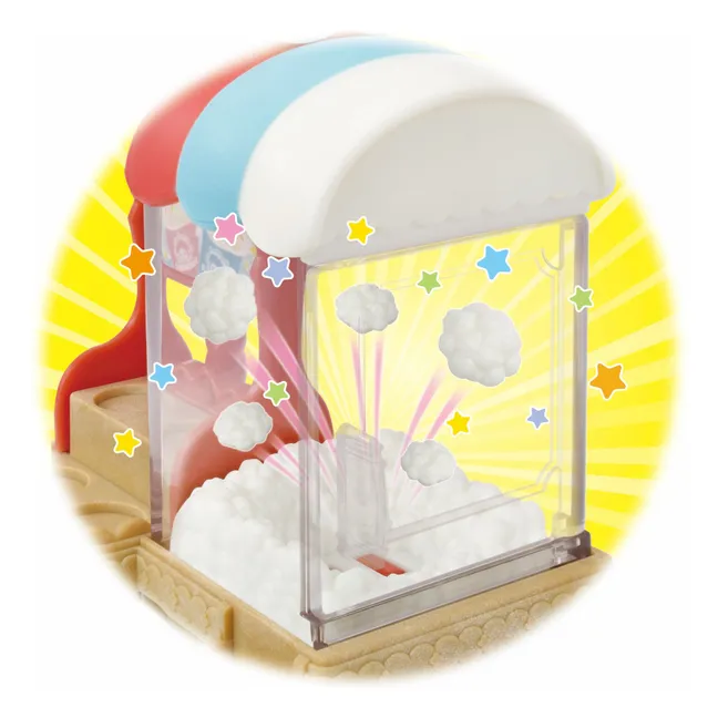 La maman mouton e il suo chiosco di popcorn