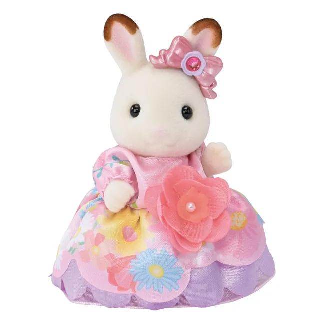 Les princesses en robes à fleurs