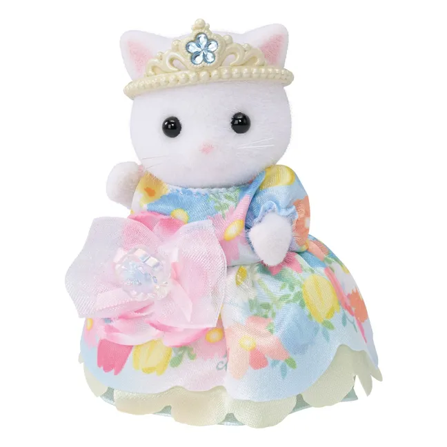 Les princesses en robes à fleurs