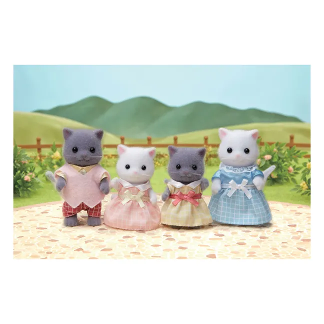 La famille Chat Persan