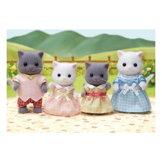 La famille Chat Persan