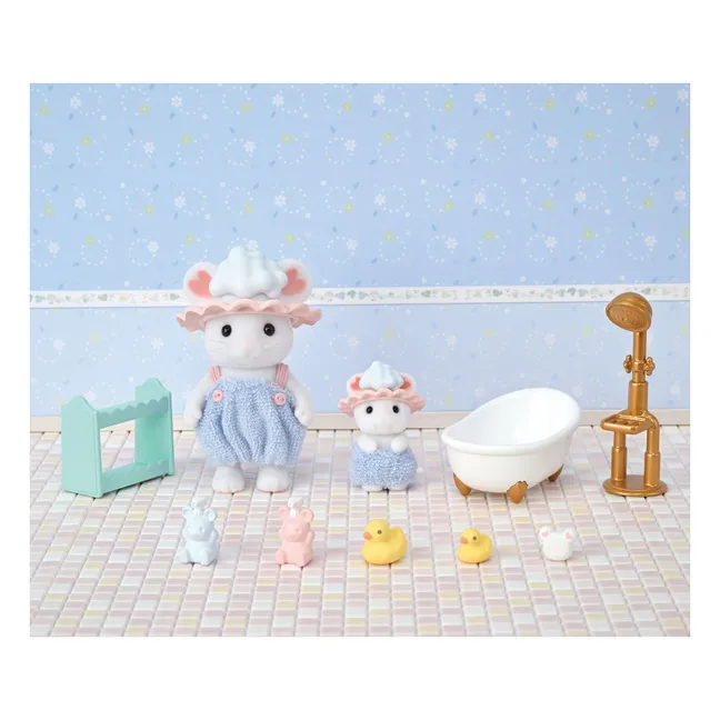 Le bain des frères Souris Marshmallow