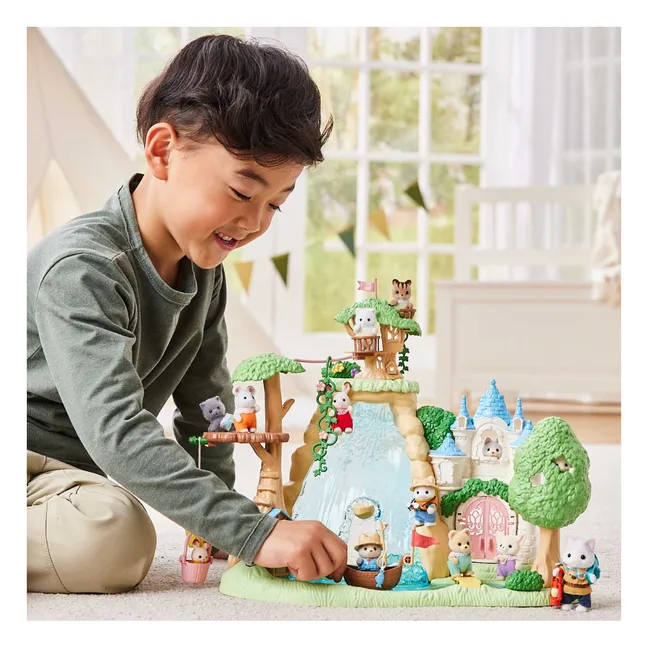 La cascade de la forêt secrète