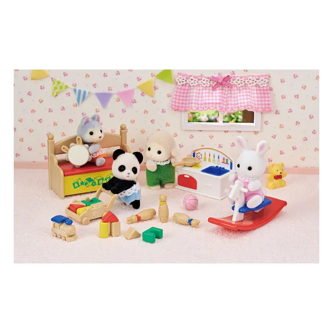 Le coffre à jouets des bébés